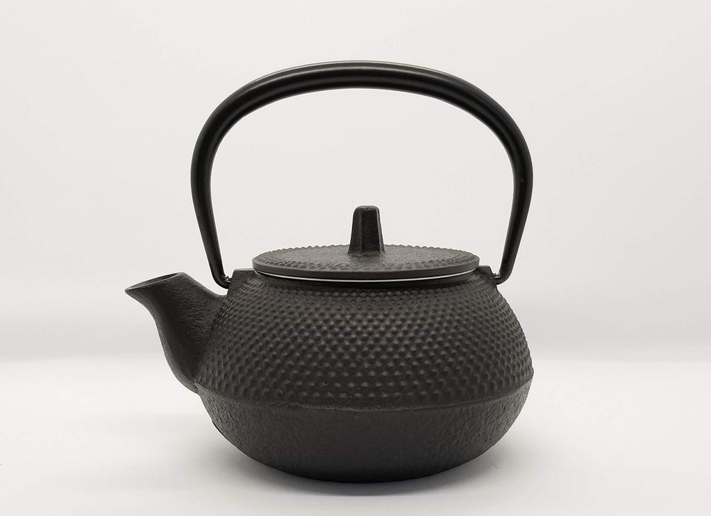 Чайник Iwachu Iron Kettle Teapot 3 Type New Arale Black Baked No Enamel Direct Fireable Nanbu Tekki 12801 0.32L