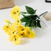 Искусственный цветок Реалистичный Декоративный Искусственный шелк Поддельный Ирис Цветок-бабочка Дорожный декор