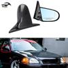 1992-2000 Honda Civic EK/EG Зеркало заднего вида из углеродного волокна с синим оттенком