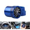 Car Single Sided Turbo Automobile Air Intake Turbine Refit Turbo Gas Fuel Oil Saver Fan Vehicle Engine Turbocharger Power Parts