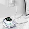 3 in 1 Magnetic Wireless Charger with Storage Drawer, 15W Foldable Charging Station