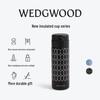 WEDGWOOD Obsidian Black Insulated Travel Mug
