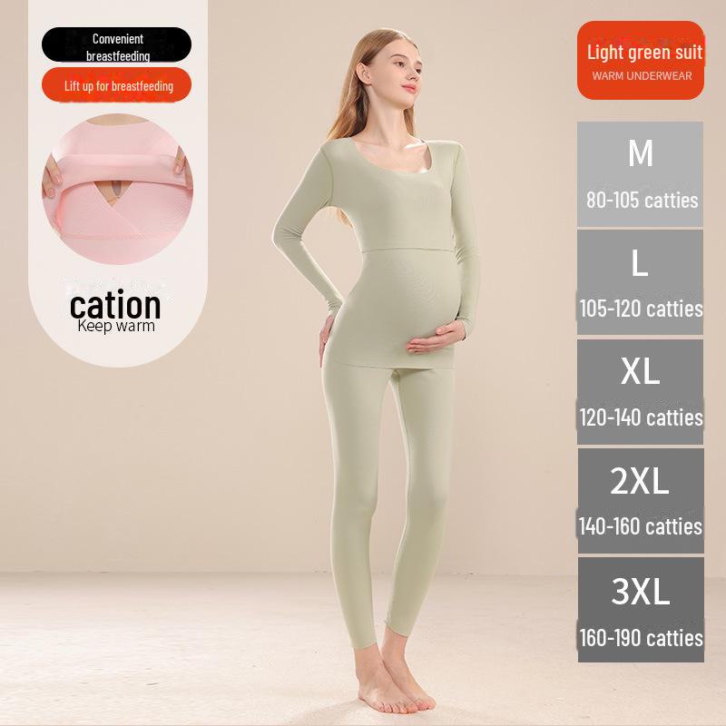 Теплые флисовые леггинсы большого размера для беременных женщин: Пижамные штаны подходят для раннего и позднего периода беременности, на осень и зиму