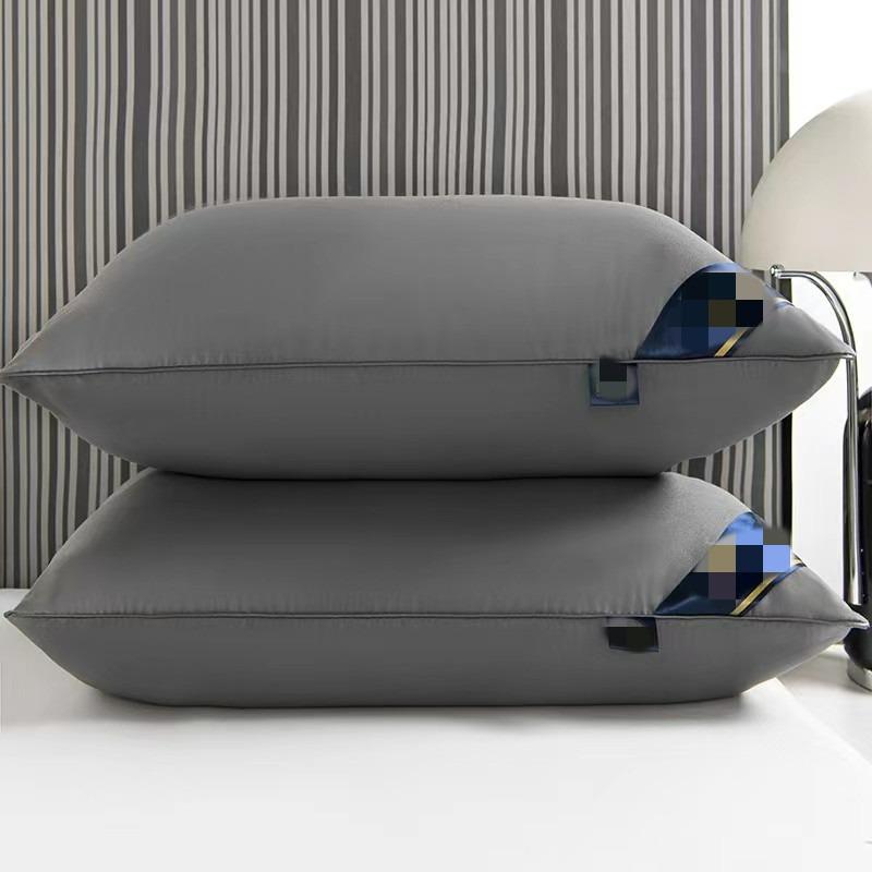 3D Подушка-поддержка для шеи из бархата с перьями для взрослых - Односторонняя, Идеально подходит для дома и общежития