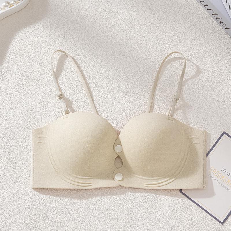 South East Asia popular fine flash underwear women's small breasts gather and show large steel rim thin shoulder straps close pair of seamless