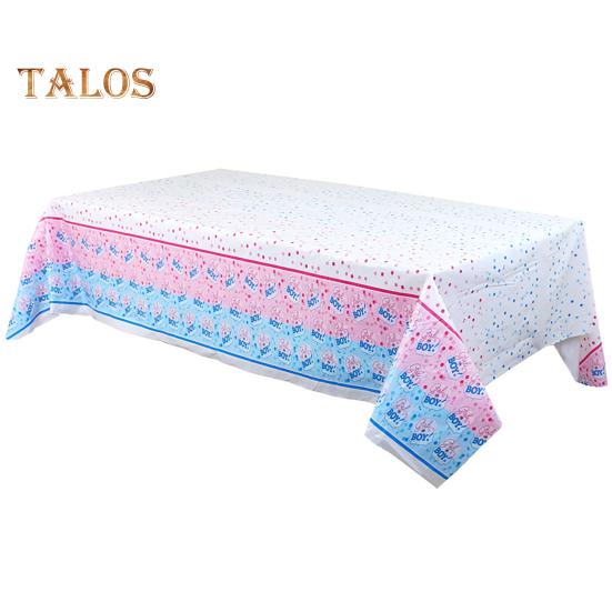 Скатерть протираемая, многофункциональная, 14 стилей, прочная скатерть с принтом «С Днем Рождения» для столовой