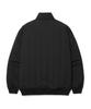 COVERNAT Quilted Half Zip Oversized Sweatshirt Black