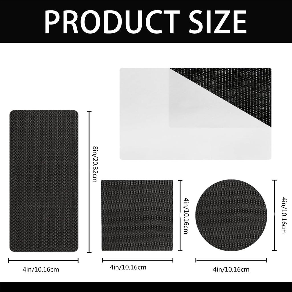 6Pcs Trampoline Mat Hole Fix Patches Trampoline Repair Adhesive Patches Mat Repair Patches Trampoline Repair Patches Set