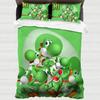 Игровой комплект постельного белья Yoshi's Island Пододеяльник Наволочка Постельное белье для взрослых Мальчика Девочки Украшение спальни Детский Односпальный Двуспальный Большой Размер