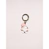 Девочка [Стальное О-кольцо] Прозрачная Мини-гирлянда с цветами - 3 цвета