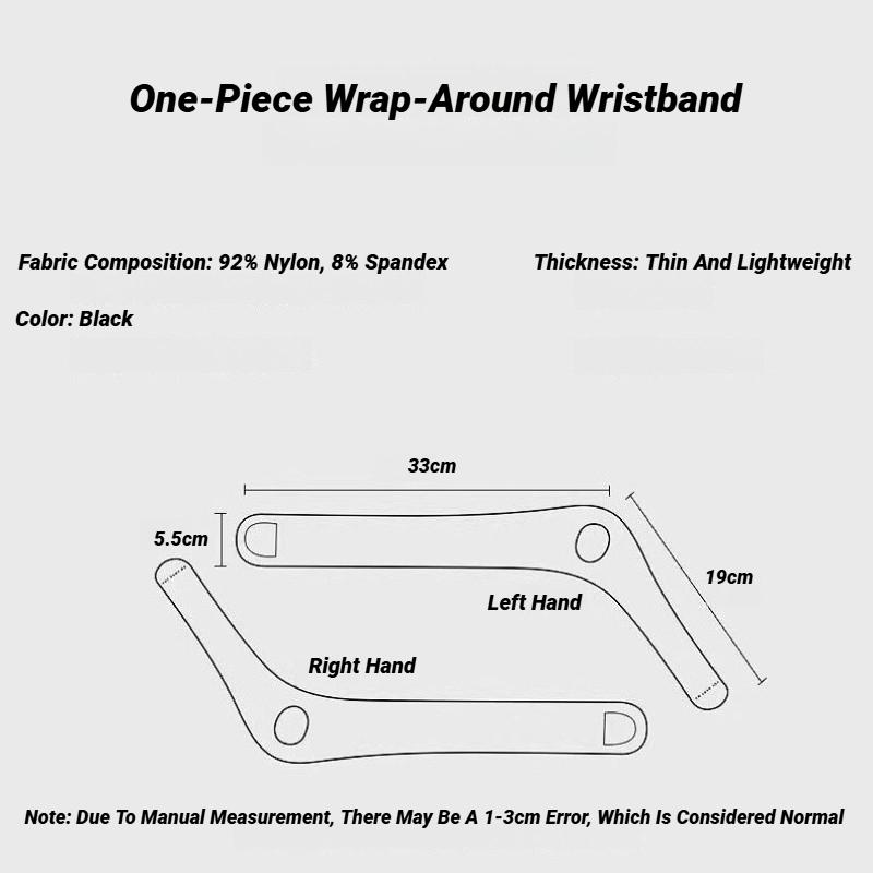 1Pcs Billiards One-Piece Winding Wrist Brace Corrects Grip Position Snooker Badminton Tennis Training Strap Protection Gloves 1