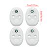 4PCS Car Door Lock Cover Case  Accessories For Skoda Octavia MK2 MK3 2 3 A7 Fabia Karoq Kodiaq Superb Rapid Kamiq Scala Yeti  MG7
