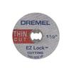 Dremel EZ409 Cutting Disc 5 Pcs Thin Cut Disc Total 5 Pcs Diameter 38mm Compatible Mandrel: EZ402, SC402