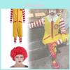 Mcdonalds Uncle Cosplay Costume With Youthful Streetwear Style For Role Play And Events