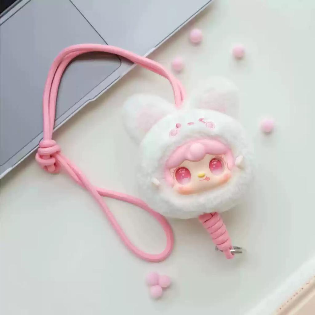 Genuine Yooki V7 Pendant Phone Lanyard Series Vinyl Mini Blind Box Cute Decor Collection Figurine Kid Girl Birthday Gift Toy