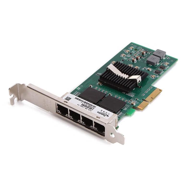 FEMRICE Intel I350-T4 Gigabit PCI-E Server Network Card