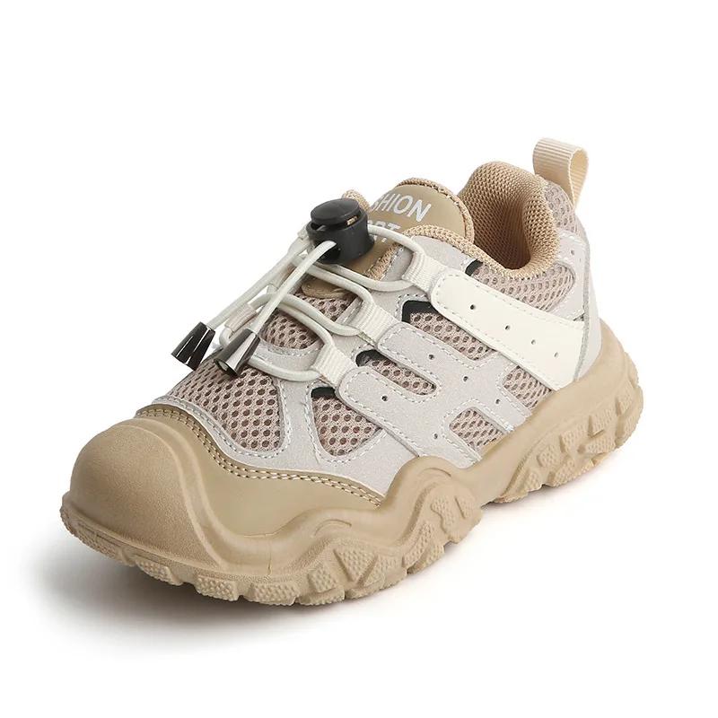 Children's Sneakers for Boy 2024 New Kids Causal Basketball Shoes Fashion Breathable Chunky Girls School Running Sports Shoes