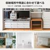 MUJI Пластиковый контейнер для мелочей из переработанного полипропилена, средний, бело-серый - Прибл.. Ш26 x Г37 x В12см