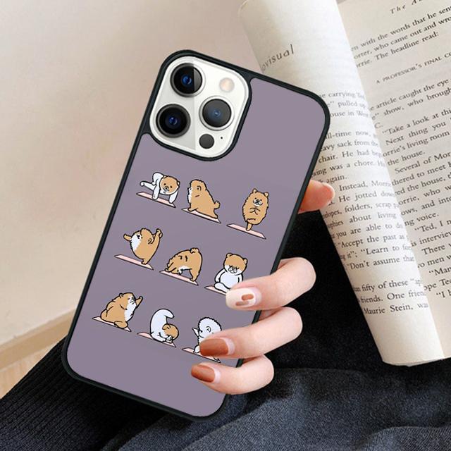 Pomeranian puppy dog Phone Case Back Cover for IPhone 18 17 Air 16 15 14 13 11 12 Pro Max Plus Fundas Coque