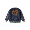 Vans Американская винтажная повседневная универсальная удобная куртка в студенческом стиле куртка унисекс темно-синего цвета VN000KC0CRF