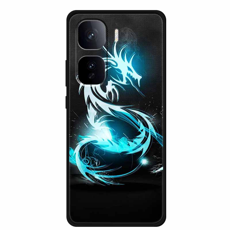 Чехол для телефона Vivo iQOO Neo 10 Pro Задняя крышка Черный Силикон Мягкий ТПУ Чехол Для Vivo iQOO Neo 10 Plus Pro Чехол 10Pro Funda