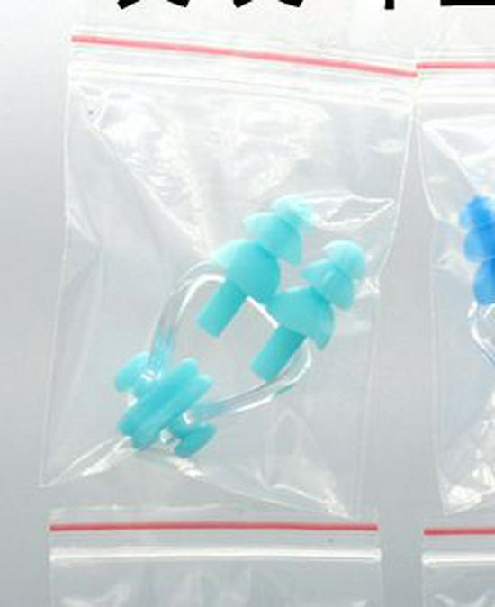 Набор зажимов для носа и берушей для дайвинга для взрослых и детей - профессиональный силиконовый водонепроницаемый купальный костюм