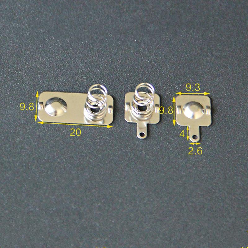 50PCS AAA Battery Spring Contact, Spring Terminal Connector