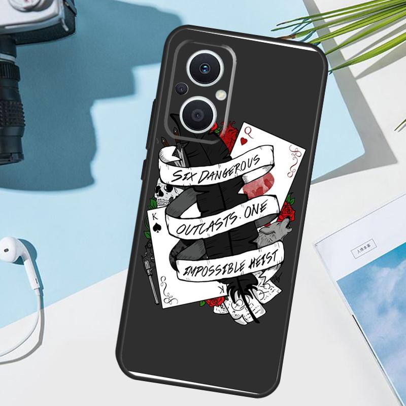 Чехол 'Шестерка воронов' для OPPO Reno 12 F 13 13F 11 8T 7 8 10 Pro OPPO Find X8 X6 Pro X3 X5 Lite Чехол Funda