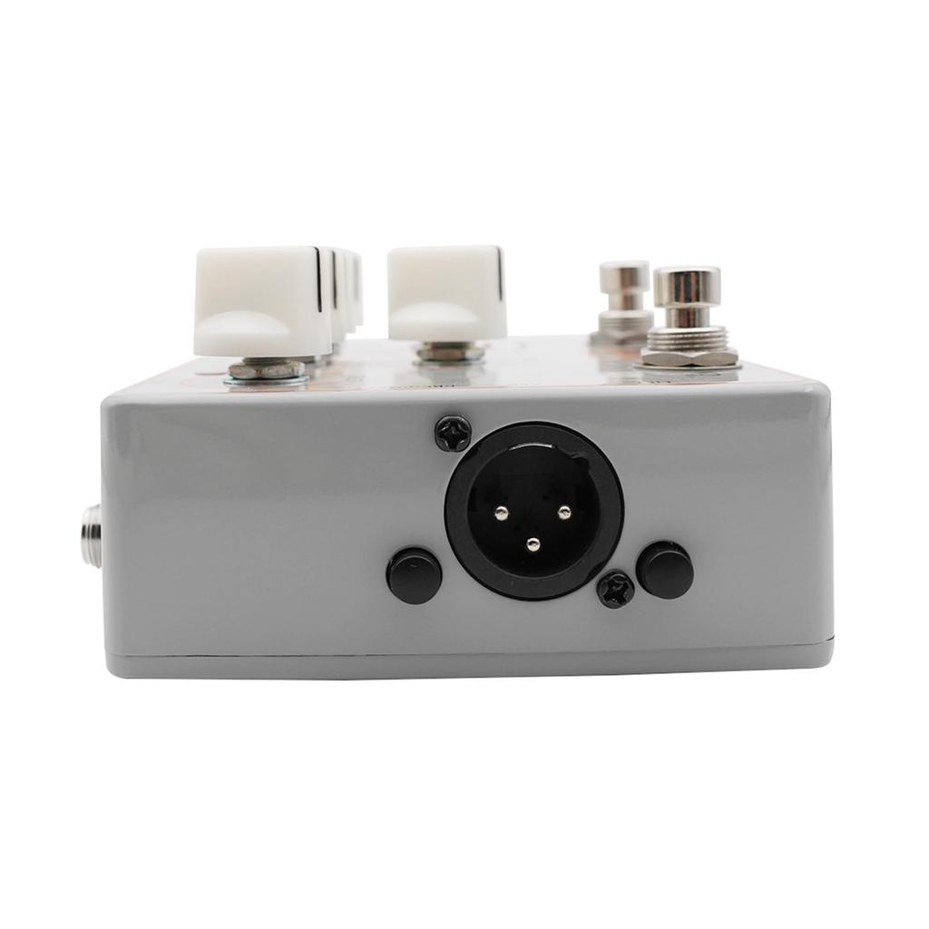 Btuty Guitar Effects Pedal 4-in-1 DI Box AUX Input Headphone Output Metal Case True Bypass