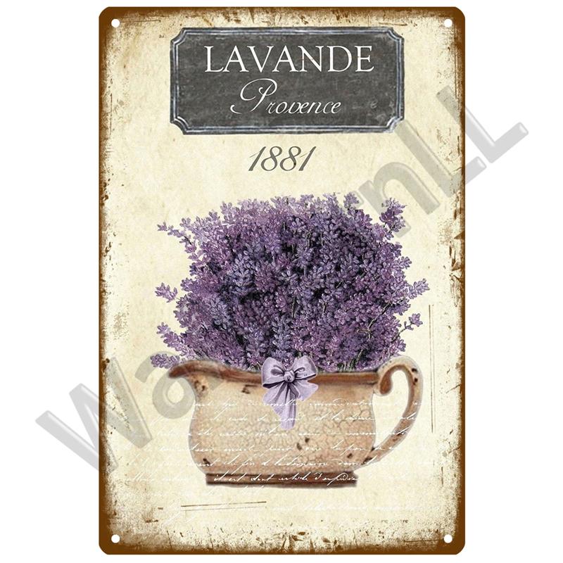 Ретро садовая жестяная вывеска, винтажный настенный плакат, металлический знак, декоративная настенная тарелка, цветочная табличка, металлический винтажный декор, аксессуары