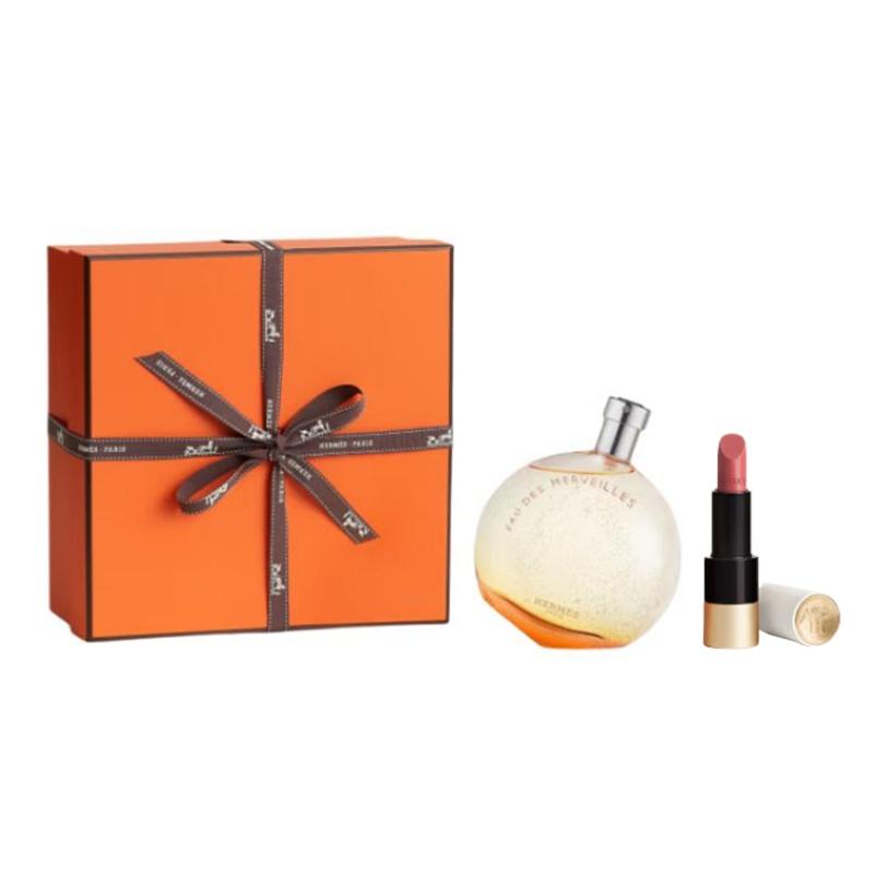 Hermes Подарочные наборы Парфюм Orange Starlight + Сатиновая помада Туалетная вода Древесный