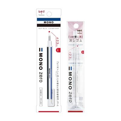 Ластик Tombow Pencil MONO Mono Zero круглой формы со сменным ластиком JCB-232AZ