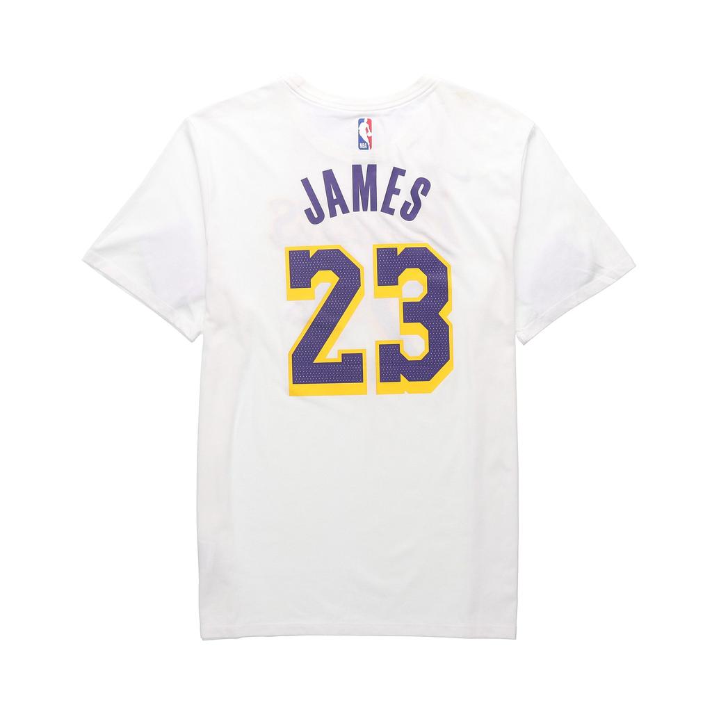 Nike NBA Lakers Limited Edition Леброн Джеймс Нет. Футболка 23 Asia Fit Мужские топы белые AR4888-109
