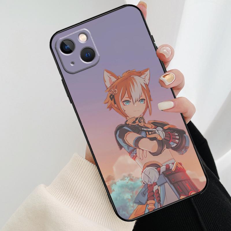 Чехол для телефона Genshin Impact Горо для iPhone 17 Pro Max 15 14 13 11 12 16 Pro Max mini 15 16 Plus 16e 17 Air Cover