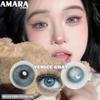 AMARA 1 пара цветных контактных линз для глаз Синие контактные линзы Серые контактные линзы для глаз Красочный макияж Зеленые контактные линзы Ежегодно 2 шт.