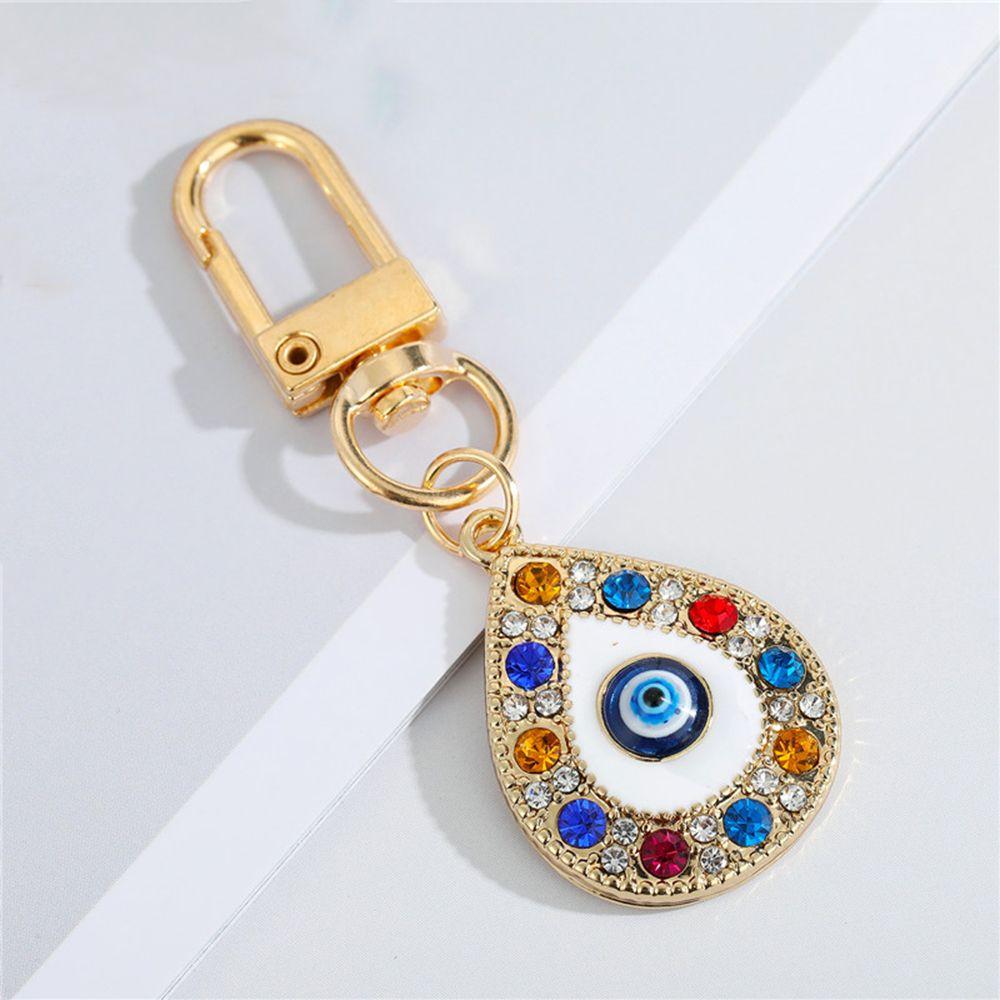 Key Ring Holder Bag Pendant Evil Eye Keychain Buddha Hand Keychains Hamsa Hand Keyring Amulet