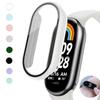 Чехол для ПК+Закаленное стекло Для Xiaomi Mi Band 8 Чехол Ударопрочный Полный Защитный Экран ремешок Для Xiaomi Mi Band8 Аксессуары