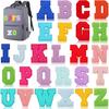 Сяо Тянь Красочный 7см Шенилл A-Z Алфавит Вышитая Тканевая Нашивка для Сумок