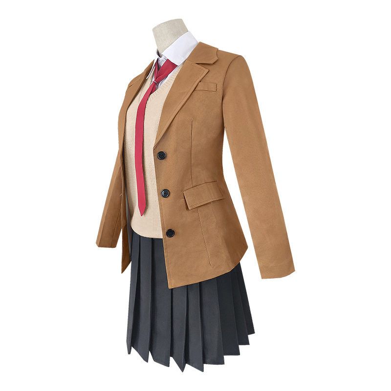 Упрямый Мальчишка Никогда Не Мечтает о Косплее Bunny Girl Senpai Саки Азусавы Костюм для Косплея Сакуры Острова Май