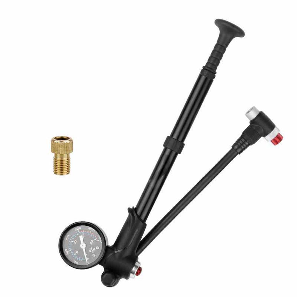 С манометром - Высокоточная накачка - Инструмент для накачивания велосипедных шин