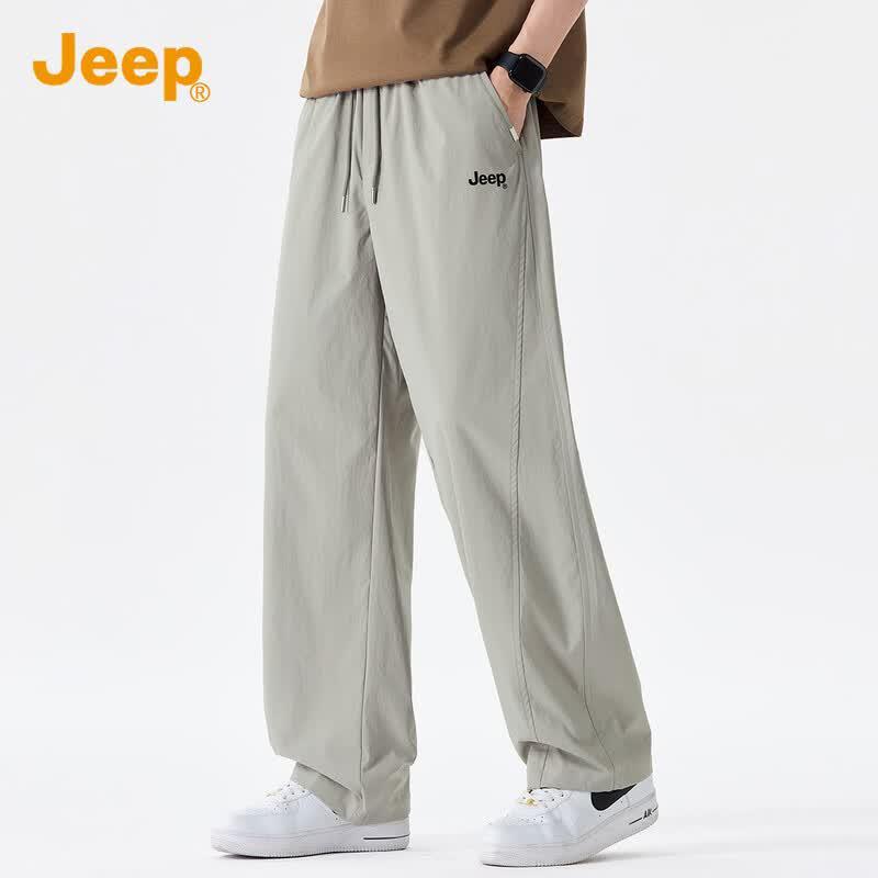 Jeep Мужские повседневные брюки широкого кроя