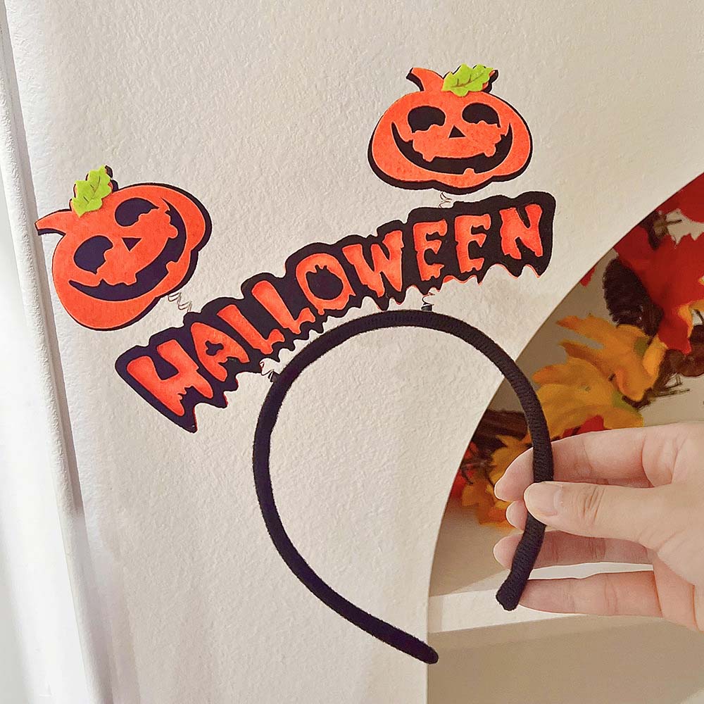 Летучие мыши Хэллоуин повязка на голову DIY аксессуары для волос паутина повязка на голову тыква повязки для волос фестиваль