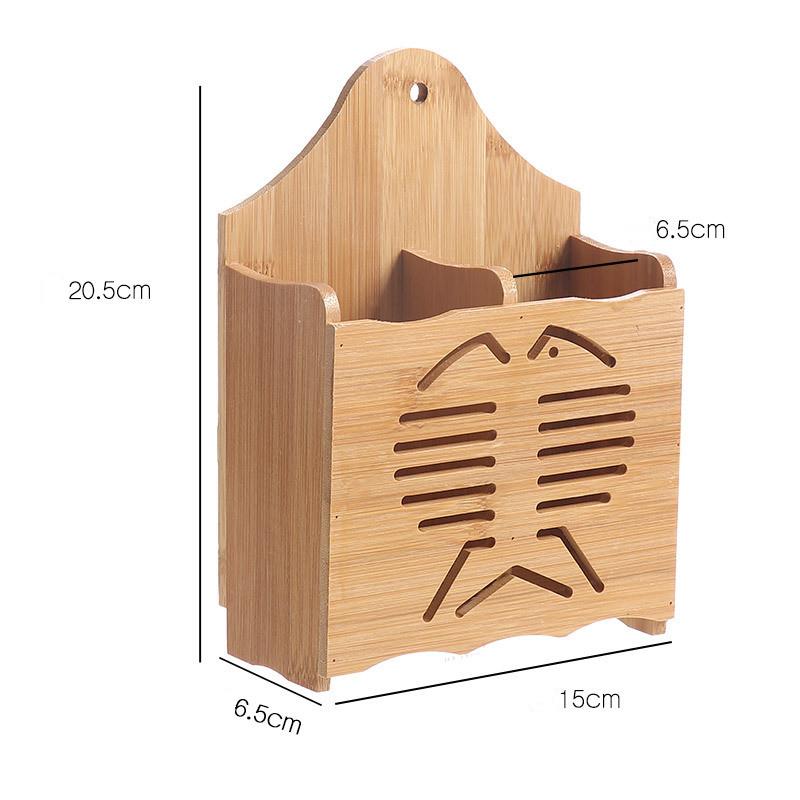 Кухонный деревянный слив для палочек для еды Клетка для столовых приборов Полый слив для хранения Ложка Органайзер для палочек для еды Аксессуары для дома
