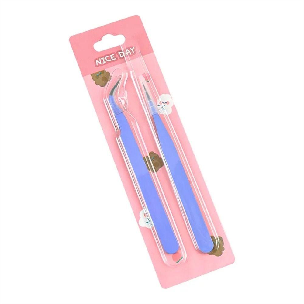 Macaroon Color Tweezers DIY Decroative Sticker Tweezers Back To School   Journal Diary