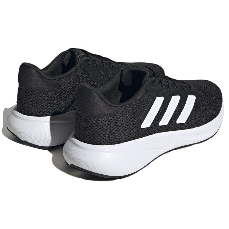 Adidas Кроссовки унисекс Response Runner черно-белые Core-Black Cloud-White ID7336