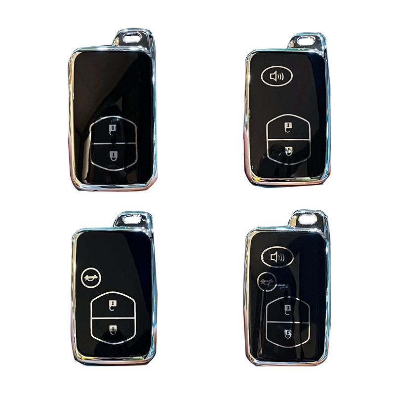 2, 3, 4 кнопки автомобильный ключ чехол для Toyota Prius 30 Alpha Aqua Land Cruiser Auris для Lexus LC 200 ключ чехол держатель пульт ДУ 2012 - 2014