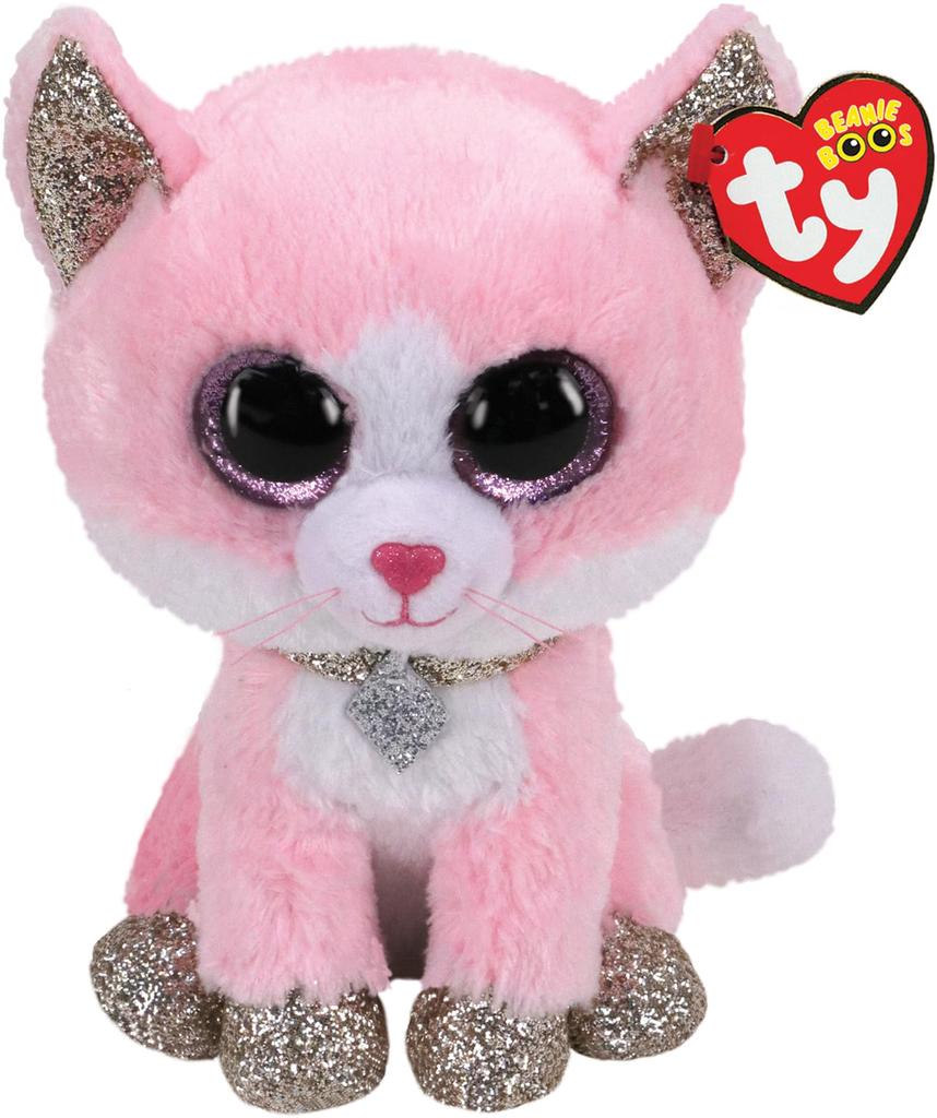 Ты Фиона Розовая Кошка Beanie Boo - Рег
