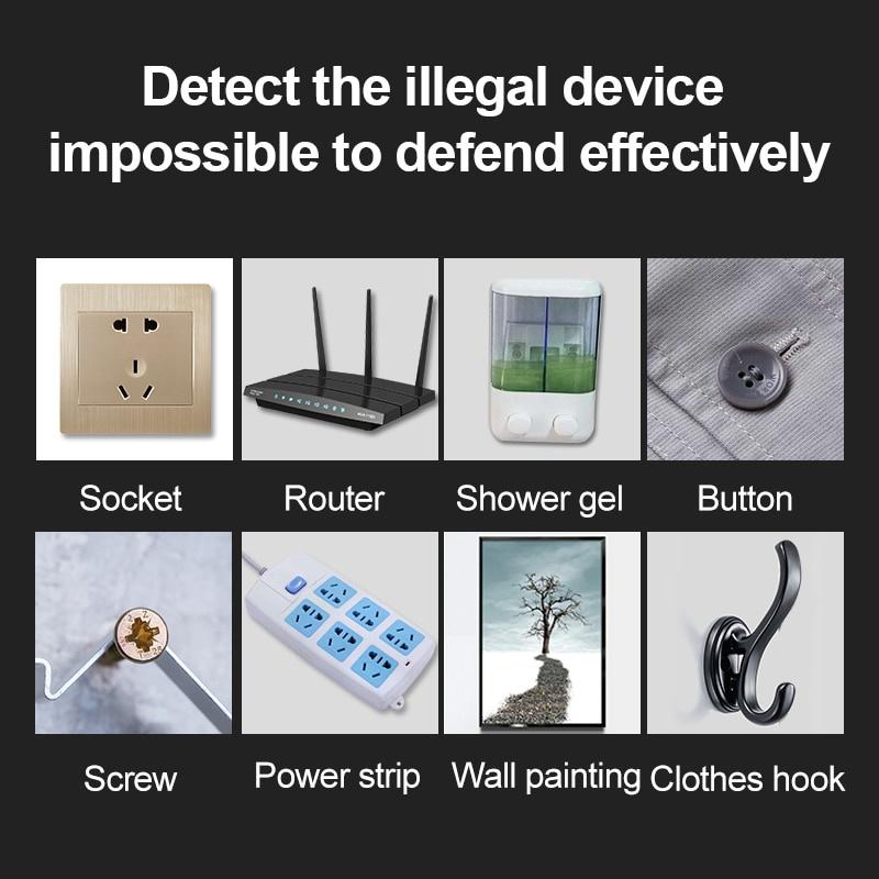 Security Protection Camera Detector Anti-snooping Anti-tracking Anti-Location for Hotel House Infrared Scanning Camera Detector