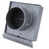 Stainless Steel Ventilation Duct Wall Air Vent Cap for Ventilator Exhaust Fan Range Hood100mm Pipe