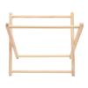 Foldable Macrame Magazine Rack Exquisite Polishing Handcraft Easy To Install Small Macrame Magazine Holder Floor for
